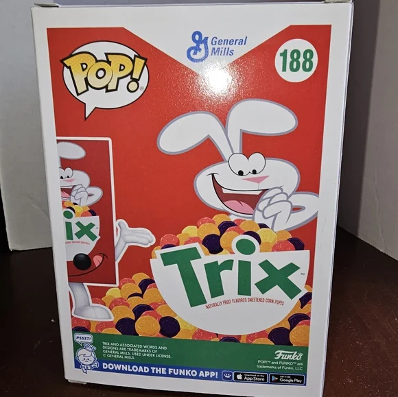 Funko Pop! Cereal Box. General Mills. Trix.# 188 - Picture 2 of 4